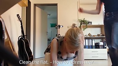 Clip 9Lil Paddling und den Rohrstock fÃ¼râ€™s NichtaufrÃ¤umen! - FACE