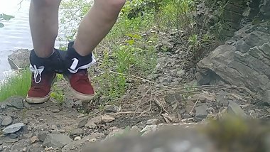 Piss on River Nude