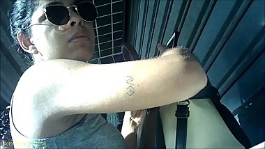 Armpit Candid in The Bus part 13