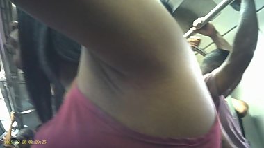 Armpit Candid in The Bus part 10