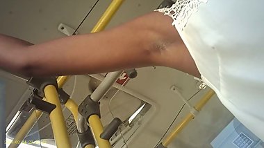 Armpit Candid in The Bus part 8