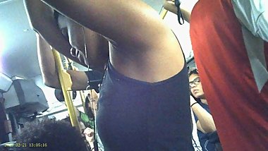Armpit Candid in The Bus part 4