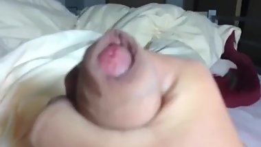 Masturbating and cum-shot in my room