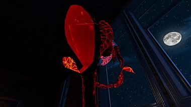 Sexy Tattoo Glowing Succubus Gives Virtual Lap Dance