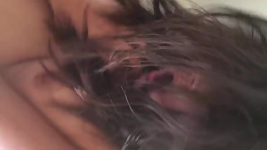 Cute teen rides on my cock and orgasms hard !