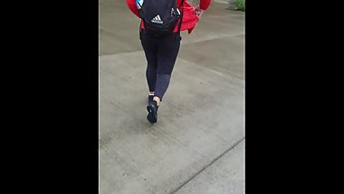 Candid Latina Ass On Campus