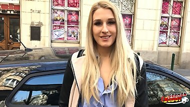 GERMAN SCOUT - COLLEGE TEEN DIANE TALK TO ANAL FUCK AT STREET CASTING