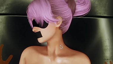 Westworld oiled host robot huge boobs tiny ass eyeshade duck tape sleep