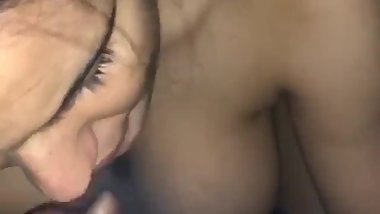 Shy teen call and suck