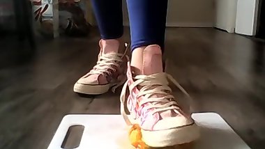 Sexy Pink Converse Crush Orange