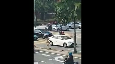 MALAYSIAN CHINESE NUDE IN PUBLIC DANCE