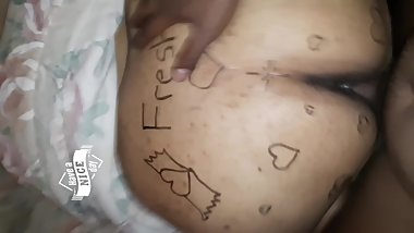 CREAMY TEEN SWEET ASS CUMSHOT