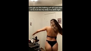 Petite Latina Teen Teasing