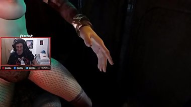 GAMER GIRL STRIPING A FAMOUS STREAMER