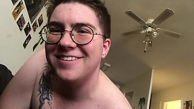YOUR TRANS BOYFRIENDS GIVES YOU A ROMANTIC CREAMPIE