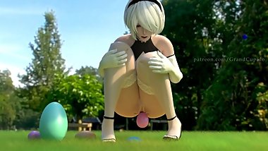 2B Celebrate Easter with Big Eggs