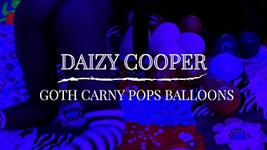 Daizy Cooper Pops Balloons