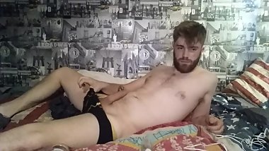 Young Boy Inserts Toys and Glass Bottle w/ Legs Over Shoulders - MattThom98