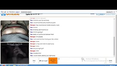 Busty teen shows her huge tits and tease me for big cock-omegle