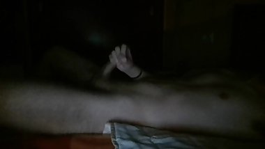 Spying my boyfriend through cam while he is masturbating