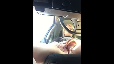 car masturbation floor view (outtakes)