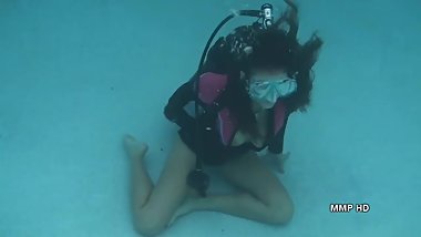 scuba drowing