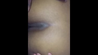 BIG BOOTY BBW GETS HER ASSHOLE STROKED AND CREAMPIEDâ€¼ï¸