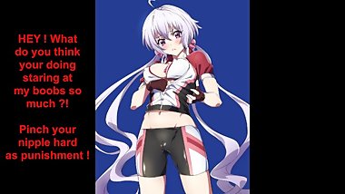 Senki Zesshou Symphogear - Yukine Chris Femdom JOI (Hentai) Part 2