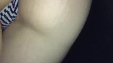 Best upskirt stripe thong