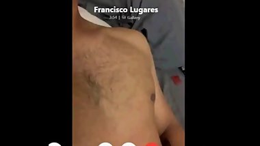 FRANCISCO LUGARES JACKING VIDEO. (WANTS TO BE A PORNSTAR)