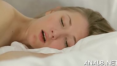 Charismatic babe decided to try anal sex with her friend