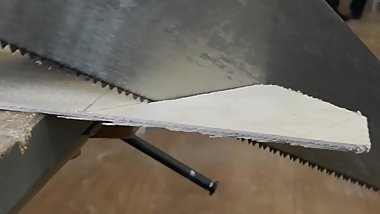 YOUNG NIGA WITH BIG BLACK SAW DRILLING HOT WOODEN BITCH