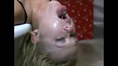 Amateur chicks getting throat fucked