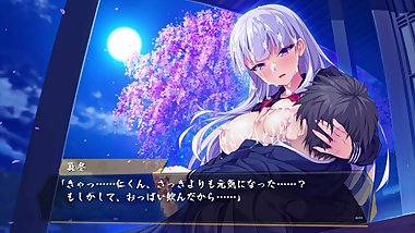 Japanese hentai game BABUMI H-scene 04