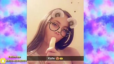 I suck with a bitch face with filter of snapchat