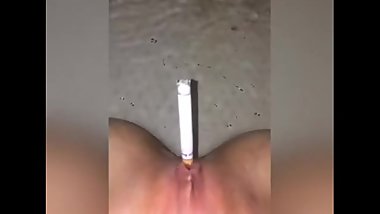 smoking pussy