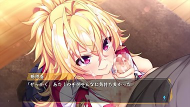 Japanese hentai game BABUMI H-scene 01