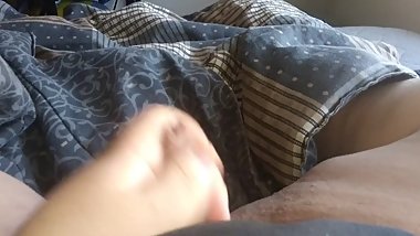 Young mexican cub jerks off