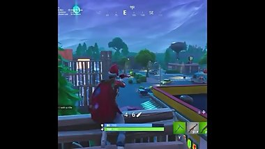 Sexy teen girl fucked by fortnite God