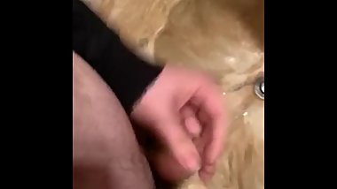Cumming hard