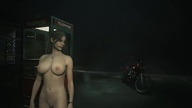 Resident Evil 2 Claire and Ada all Nude mods (includes bigger jiggly boobs)